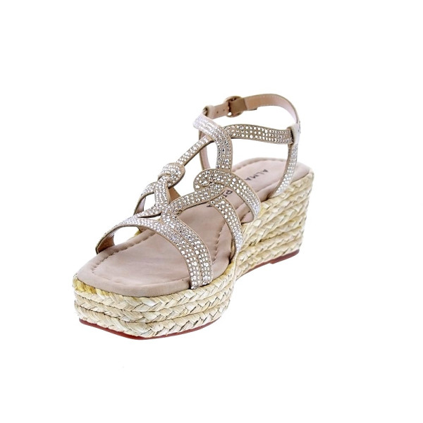 Sandalias Alma en Pena zapatos Mujer modelo V2551456 Beige Hebilla