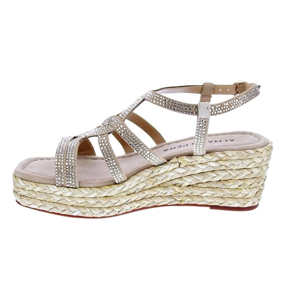Sandalias Alma en Pena zapatos Mujer modelo V2551456 Beige Hebilla