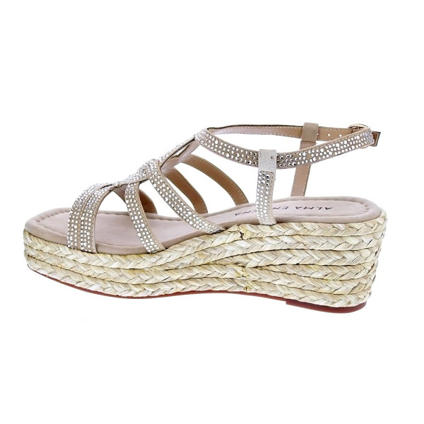 Sandalias Alma en Pena zapatos Mujer modelo V2551456 Beige Hebilla