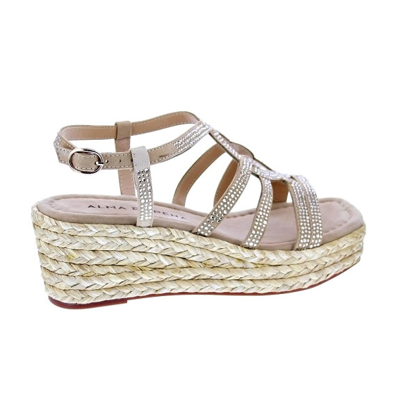 Sandalias Alma en Pena zapatos Mujer modelo V2551456 Beige Hebilla