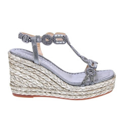 Sandalias Alma en Pena zapatos Mujer modelo V2551262 Plata Hebillas