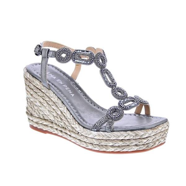 Sandalias Alma en Pena zapatos Mujer modelo V2551262 Plata Hebillas