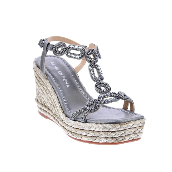 Sandalias Alma en Pena zapatos Mujer modelo V2551262 Plata Hebillas