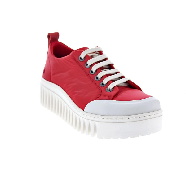Zapatillas Art Company zapatos Mujer modelo Bighton Rojo Cordón
