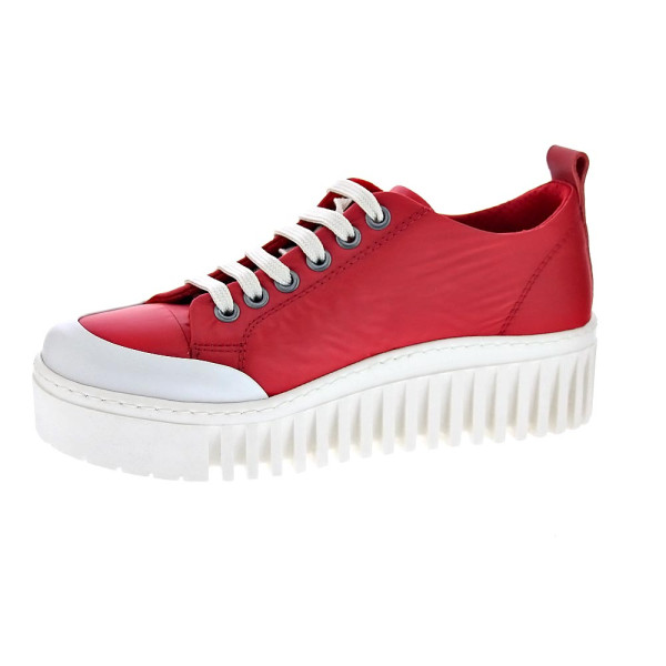 Zapatillas Art Company zapatos Mujer modelo Bighton Rojo Cordón