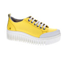 Zapatillas Art Company zapatos Mujer modelo Brighton Amarillo Cordón