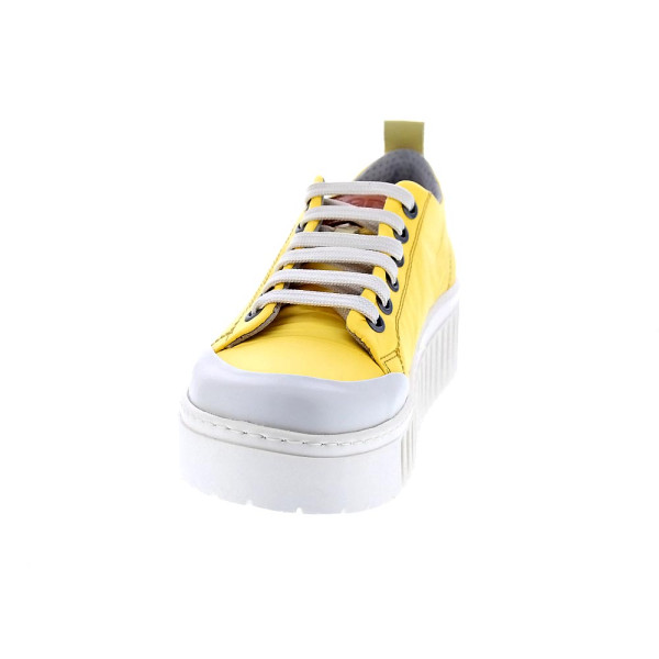 Zapatillas Art Company zapatos Mujer modelo Brighton Amarillo Cordón