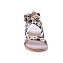 Sandalias Carmela zapatos Mujer modelo 162389 Marrón Hebillas