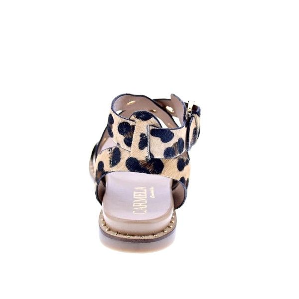 Sandalias Carmela zapatos Mujer modelo 162389 Marrón Hebillas