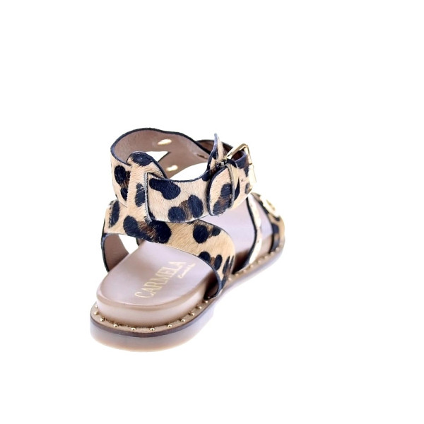 Sandalias Carmela zapatos Mujer modelo 162389 Marrón Hebillas