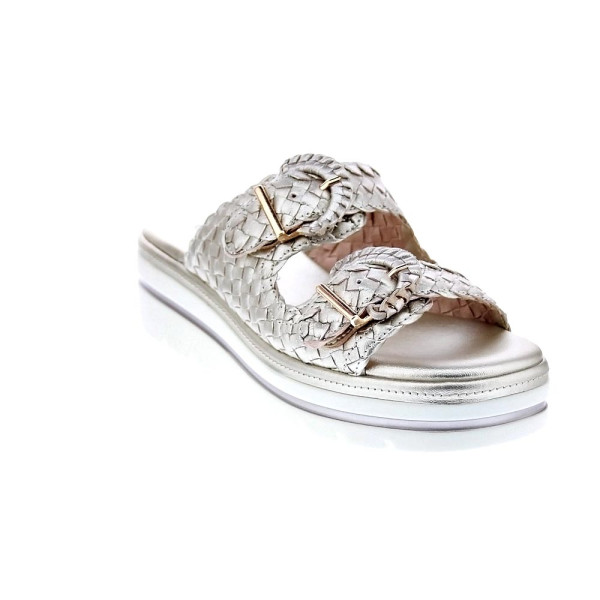 Sandalias Carmela zapatos Mujer modelo 162335 Oro Hebillas