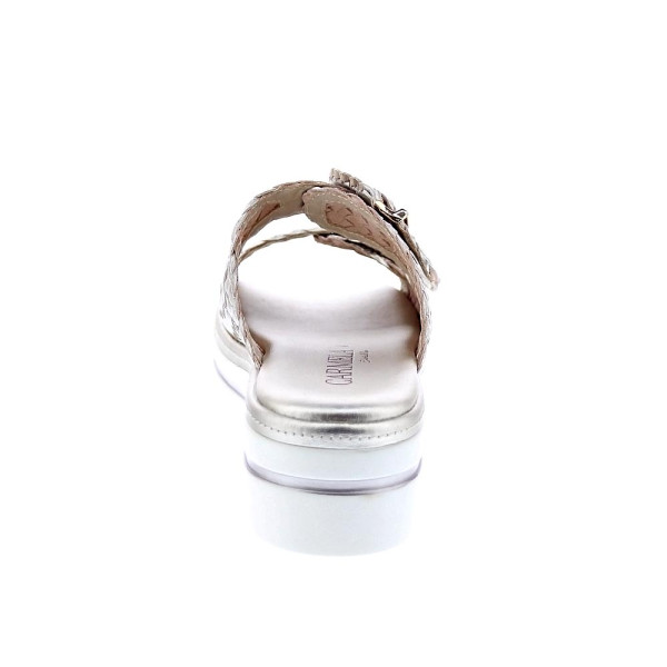 Sandalias Carmela zapatos Mujer modelo 162335 Oro Hebillas