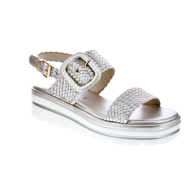 Sandalias Carmela zapatos Mujer modelo 162252 Oro Hebillas