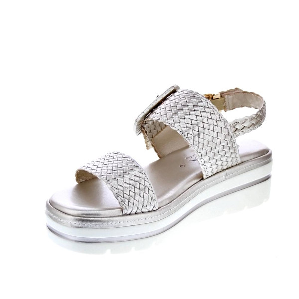 Sandalias Carmela zapatos Mujer modelo 162252 Oro Hebillas