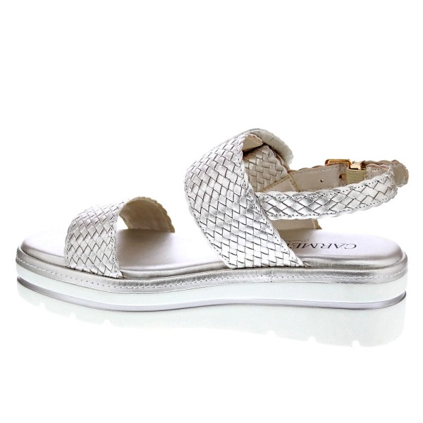 Sandalias Carmela zapatos Mujer modelo 162252 Oro Hebillas