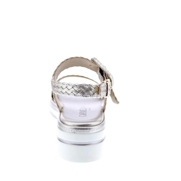 Sandalias Carmela zapatos Mujer modelo 162252 Oro Hebillas