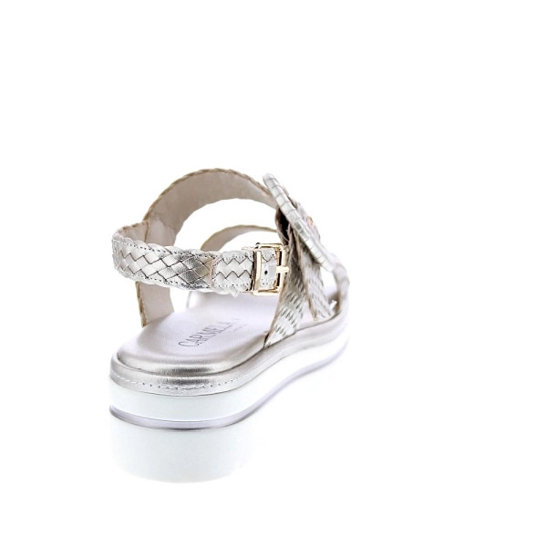 Sandalias Carmela zapatos Mujer modelo 162252 Oro Hebillas