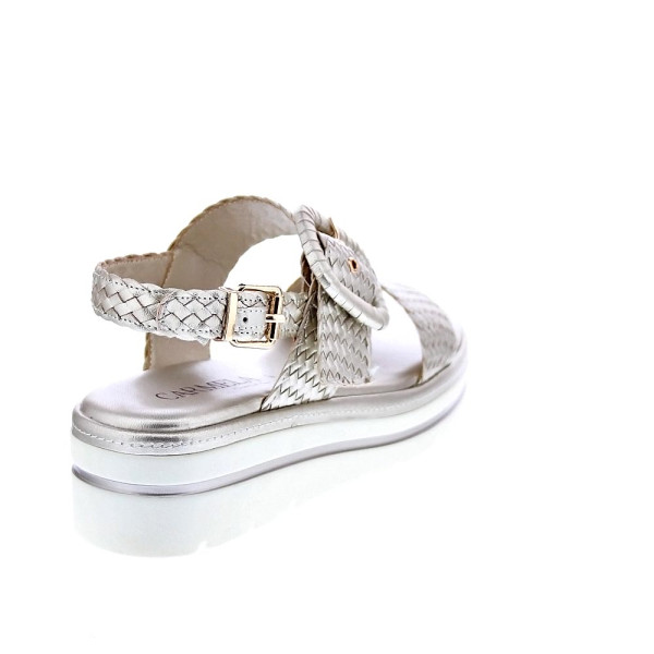 Sandalias Carmela zapatos Mujer modelo 162252 Oro Hebillas