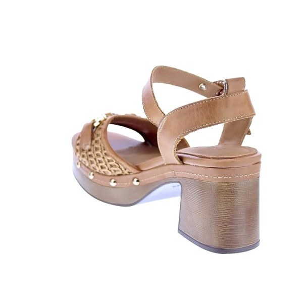 Sandalias Carmela zapatos Mujer modelo 16236701 Marrón Hebillas
