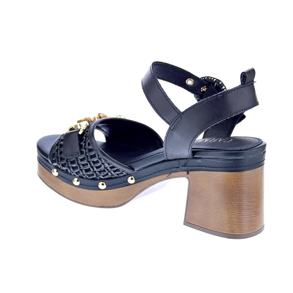 Sandalias Carmela zapatos Mujer modelo 162367 Negro Hebillas
