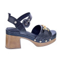 Sandalias Carmela zapatos Mujer modelo 162367 Negro Hebillas