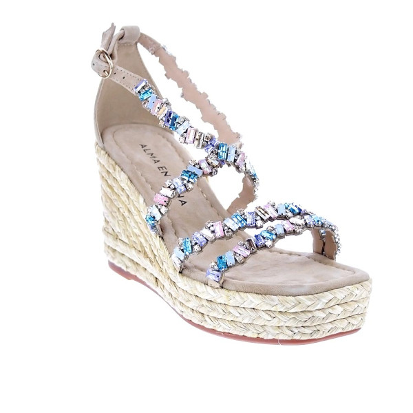 Sandalias Alma en Pena zapatos Mujer modelo V251272 Beige Hebilla