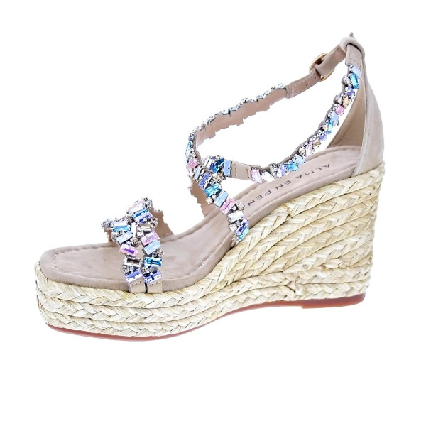 Sandalias Alma en Pena zapatos Mujer modelo V251272 Beige Hebilla