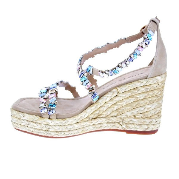 Sandalias Alma en Pena zapatos Mujer modelo V251272 Beige Hebilla