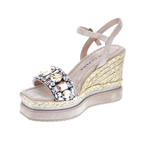 Sandalias Alma en Pena zapatos Mujer modelo V251308 Beige Hebillas