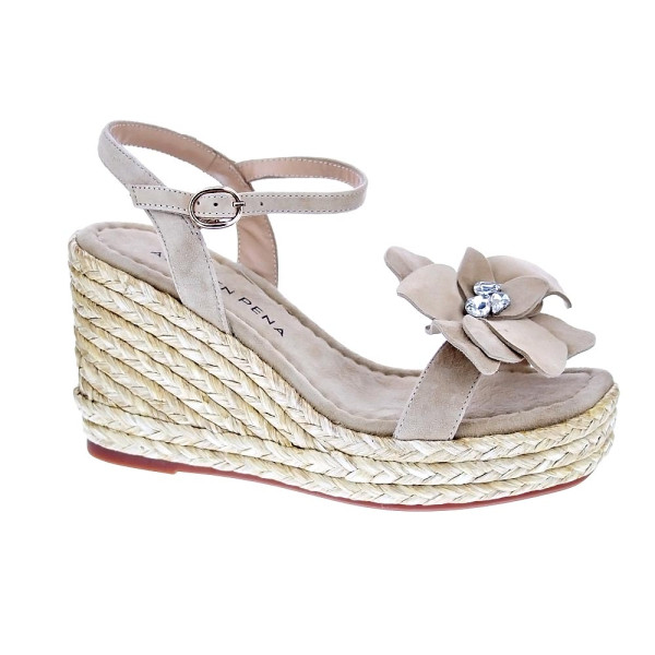 Sandalias Alma en Pena zapatos Mujer modelo V251285 Beige Hebilla