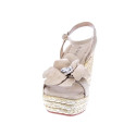 Sandalias Alma en Pena zapatos Mujer modelo V251285 Beige Hebilla
