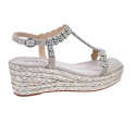 Sandalias Alma en Pena zapatos Mujer modelo V2551458 Beige Hebillas