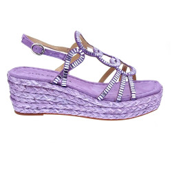 Sandalias Alma en Pena zapatos Mujer modelo V2551454 Violeta Hebillas