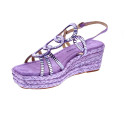 Sandalias Alma en Pena zapatos Mujer modelo V2551454 Violeta Hebillas