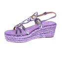 Sandalias Alma en Pena zapatos Mujer modelo V2551454 Violeta Hebillas