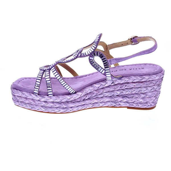 Sandalias Alma en Pena zapatos Mujer modelo V2551454 Violeta Hebillas