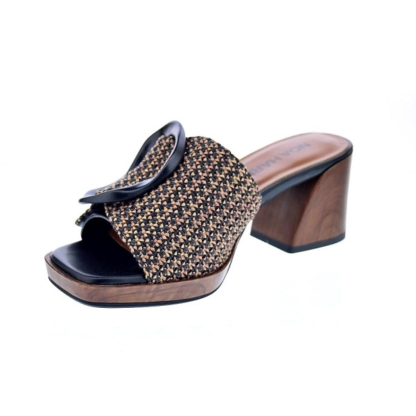 Sandalias Noa Harmon zapatos Mujer modelo Rose Negro 