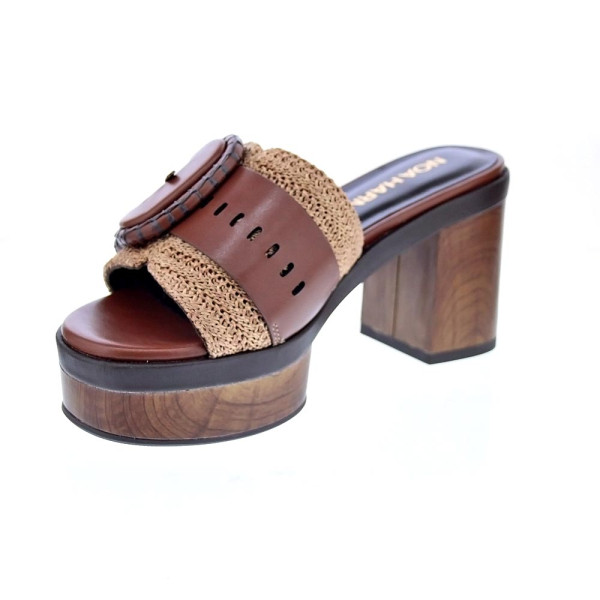 Sandalias Noa Harmon zapatos Mujer modelo Valeria Marrón 