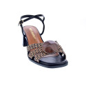Sandalias Noa Harmon zapatos Mujer modelo Carmen Negro Hebillas