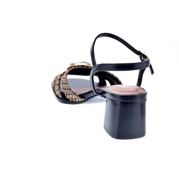 Sandalias Noa Harmon zapatos Mujer modelo Carmen Negro Hebillas