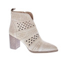 Botines Alpe zapatos Mujer modelo 5385 Beige Cremallera