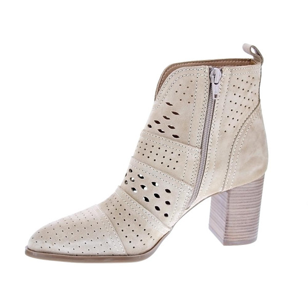 Botines Alpe zapatos Mujer modelo 5385 Beige Cremallera