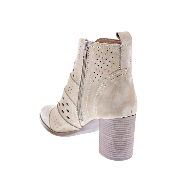Botines Alpe zapatos Mujer modelo 5385 Beige Cremallera