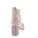 Botines Alpe zapatos Mujer modelo 5385 Beige Cremallera