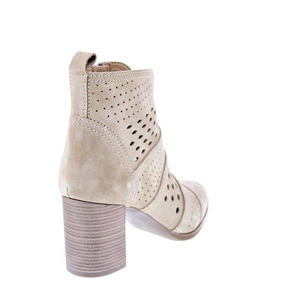 Botines Alpe zapatos Mujer modelo 5385 Beige Cremallera