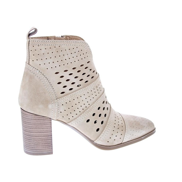 Botines Alpe zapatos Mujer modelo 5385 Beige Cremallera