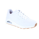 Zapatillas Skechers zapatos Niño modelo Uno Stand Blanco Cordón