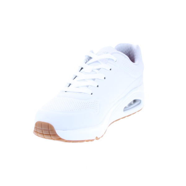 Zapatillas Skechers zapatos Niño modelo Uno Stand Blanco Cordón
