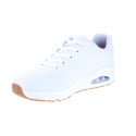 Zapatillas Skechers zapatos Niño modelo Uno Stand Blanco Cordón