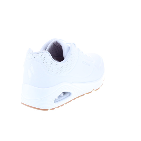 Zapatillas Skechers zapatos Niño modelo Uno Stand Blanco Cordón